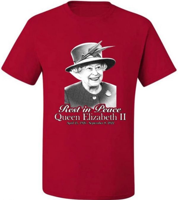 RIP Queen Elizabeth II Famous People Men's Vintage T-Shirt