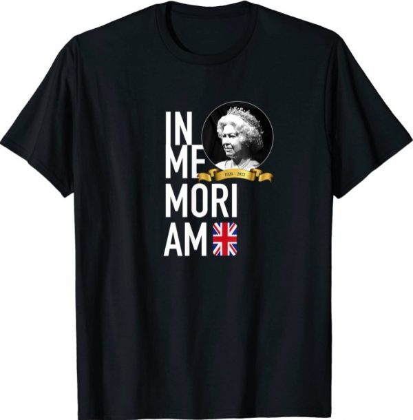 Queen Elizabeth II Memoriam T-Shirt