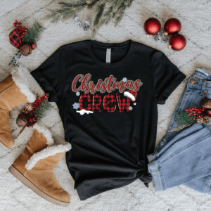 2023 Christmas Crew Santa , Christmas Leopard ,Christmas Party T-Shirt