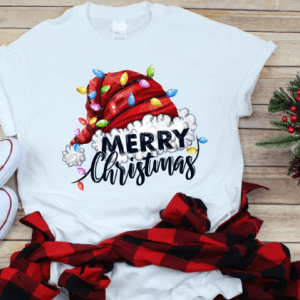 Santa Hat Christmas ,Christmas Holidays, Merry Christmas Tee Shirt