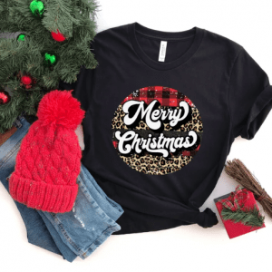 Christmas Family, Buffalo Plaid Christmas Funny T-Shirt