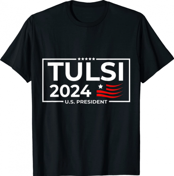 Donald Trump Tulsi Gabbard 2024 USA President Official T-Shirt