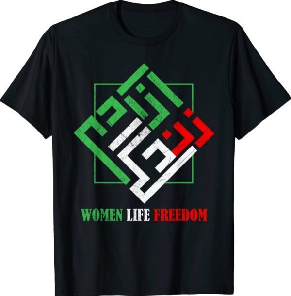Zan Zendegi Azadi Persian Woman Life Freedom Tee Shirt