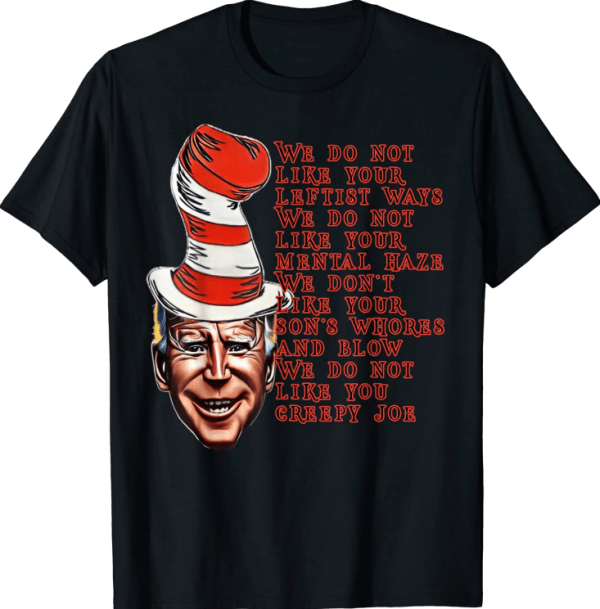 Jingle Joe Biden Xmas Rhyme Trump 54 Ugly Christmas Sweater T-Shirt