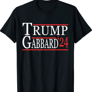 Official Donald Trump Tulsi Gabbard 2024 T-Shirt