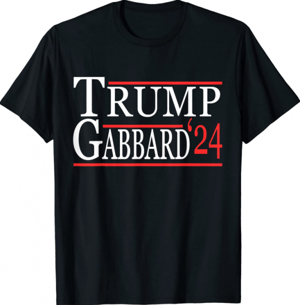 Official Donald Trump Tulsi Gabbard 2024 T-Shirt