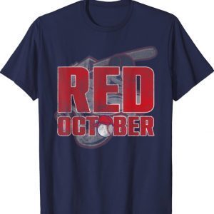 Official Red October Philly Philadelphia Baseball T-Shirt