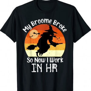 HR Witch Human Resources Halloween Costume T-Shirt