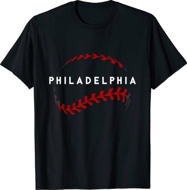 Philly Baseball Lovers Vintage Baseball Fans 2022 T-Shirt