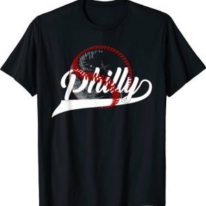 Philly Baseball Lovers Baseball Fans Gift T-Shirt