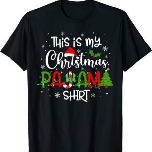 This Is My Christmas Pajama Shirt Squad Santa Elf Gift Shirt