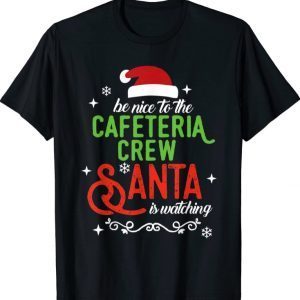 Cafeteria Squad Crew Christmas School Lunch Lady X'mas Vintage T-Shirt