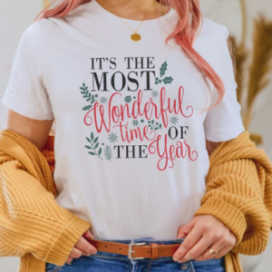 Christmas Most Wonderful Time, Winter Clothing Winter 2023 T-Shirt