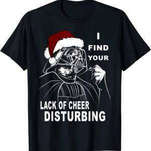 Star Wars Vader Santa Lack Holiday Cheer Christmas T-Shirt