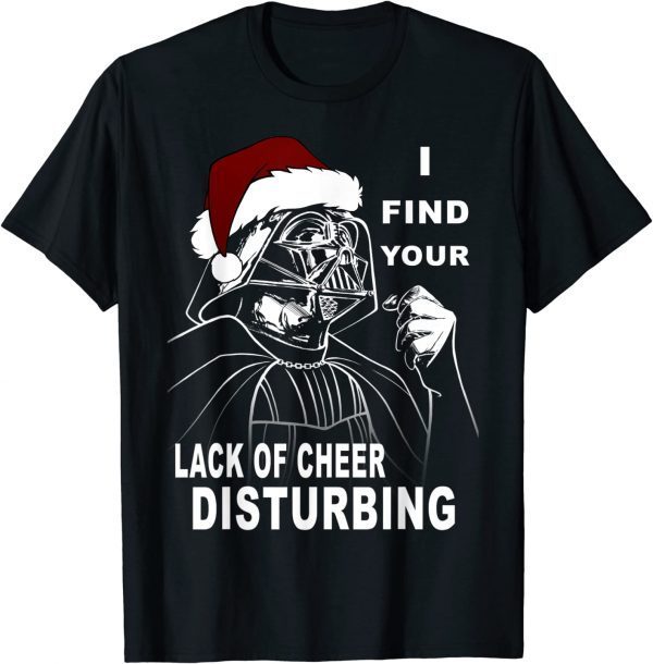 Star Wars Vader Santa Lack Holiday Cheer Christmas T-Shirt