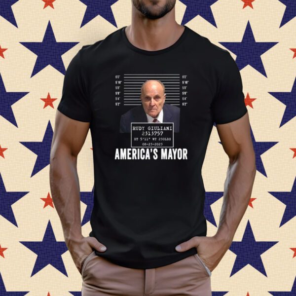 Rudy Giuliani Mugshot Mug Shot T-Shirt