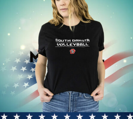 South Dakota Volleyball logo T-Shirt