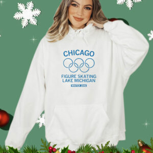 Olympic Chicago Figure Skating Lake Michigan Winter 2046 T-Shirt