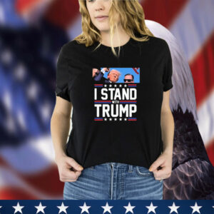 Official Stand With Him Trump 2024 Campaign T-Shirt