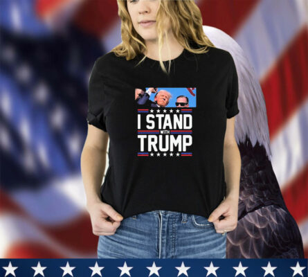 Official Stand With Him Trump 2024 Campaign T-Shirt