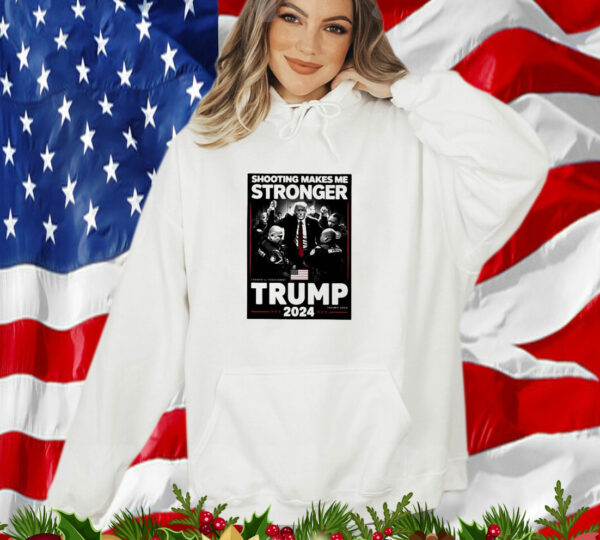 Shouting Makes Me Stronger Trump 2024 T-Shirt