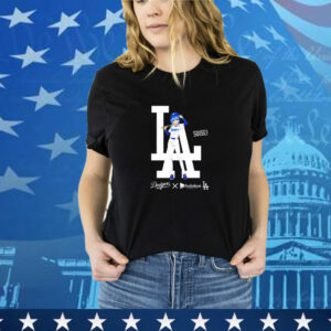 La Dodgers X Hololive Night Suisei T-Shirt