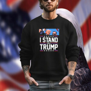 Official Stand With Him Trump 2024 Campaign T-Shirt