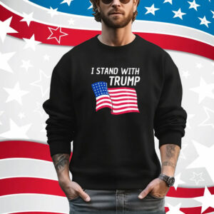 I Stand With Trump American T-Shirt