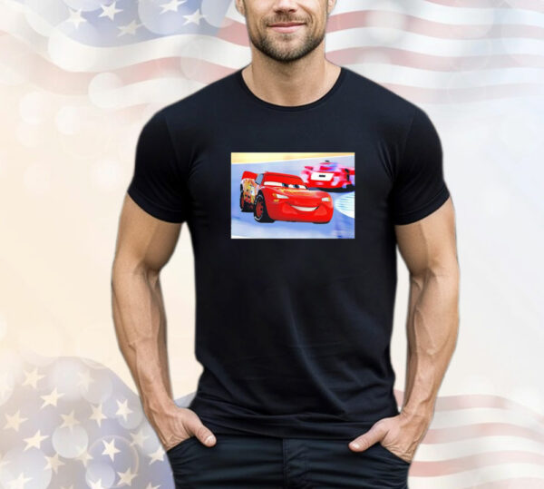 Lightning McQueen George Lucas Cars Remake T-Shirt