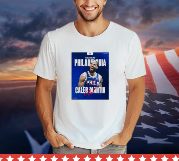 Philadelphia 76ers Welcome To The Squad Caleb Martin T-Shirt