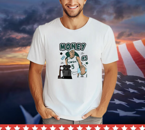 Cassius Winston Money Cash 5 1969 Points 890 Assists T-Shirt