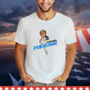 Angel Reese Chicago Sky Caricature T-Shirt