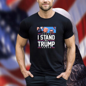 Official Stand With Him Trump 2024 Campaign T-Shirt