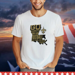 New Orleans Saints hot shot state T-Shirt