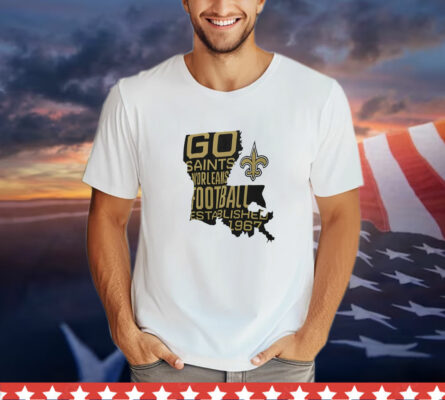 New Orleans Saints hot shot state T-Shirt