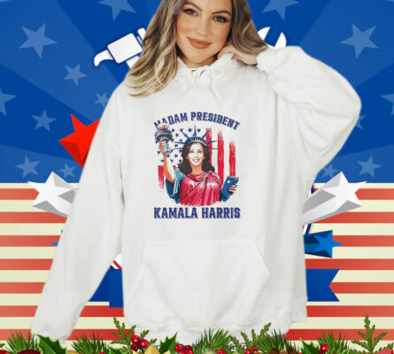 Madam President Kamala Harris Statue of Liberty T-Shirt