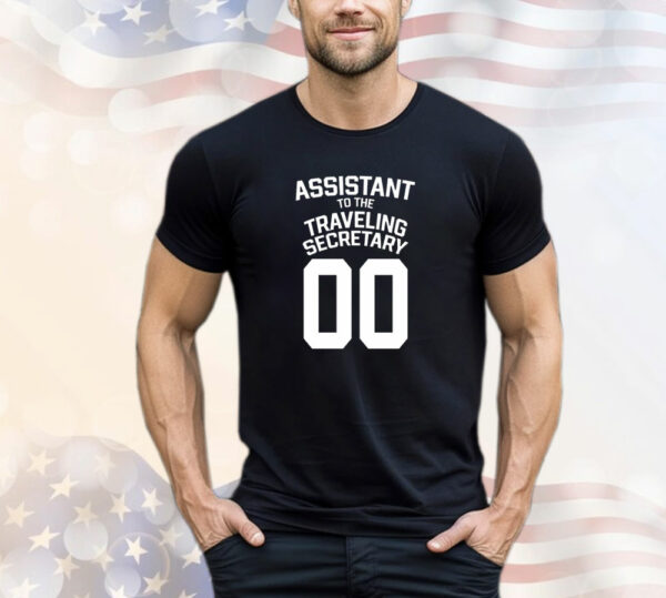 Laura Albanese assistant to the traveling secretary 00 T-Shirt