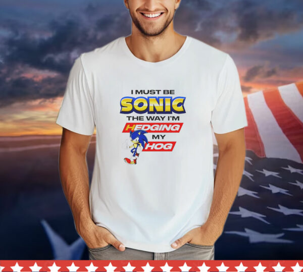 I must be Sonic the way I’m hedging my hog T-Shirt