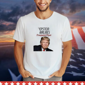 Trump epstein airlines frequent flyer T-Shirt
