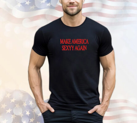 Sexyy 4 President Merch Make America Sexyy Again Spaghetti T-Shirt