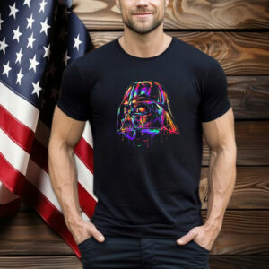 Darth Vader and Star Wars Colorful Villain T-Shirt