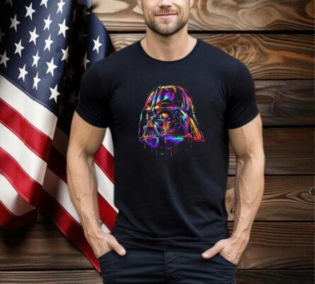 Darth Vader and Star Wars Colorful Villain T-Shirt