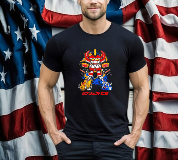 Power Rangers Chibi Megazord T-Shirt