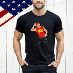 Hulk Hogan Hulks Rules Cartoon T-Shirt