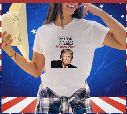 Trump epstein airlines frequent flyer T-Shirt