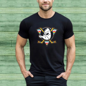 Anaheim Ducks Md Pride Stick Tape T-Shirt