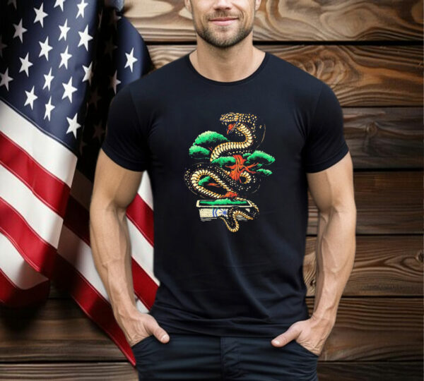 Cobra Kai and the Karate Kid Bonsai Never Die T-Shirt