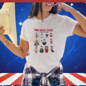 The Eras Tour Travis Kelce Version Cartoon T-Shirt