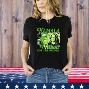 Kamala Brat For The People T-Shirt