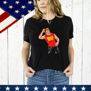 Hulk Hogan Hulks Rules Cartoon T-Shirt